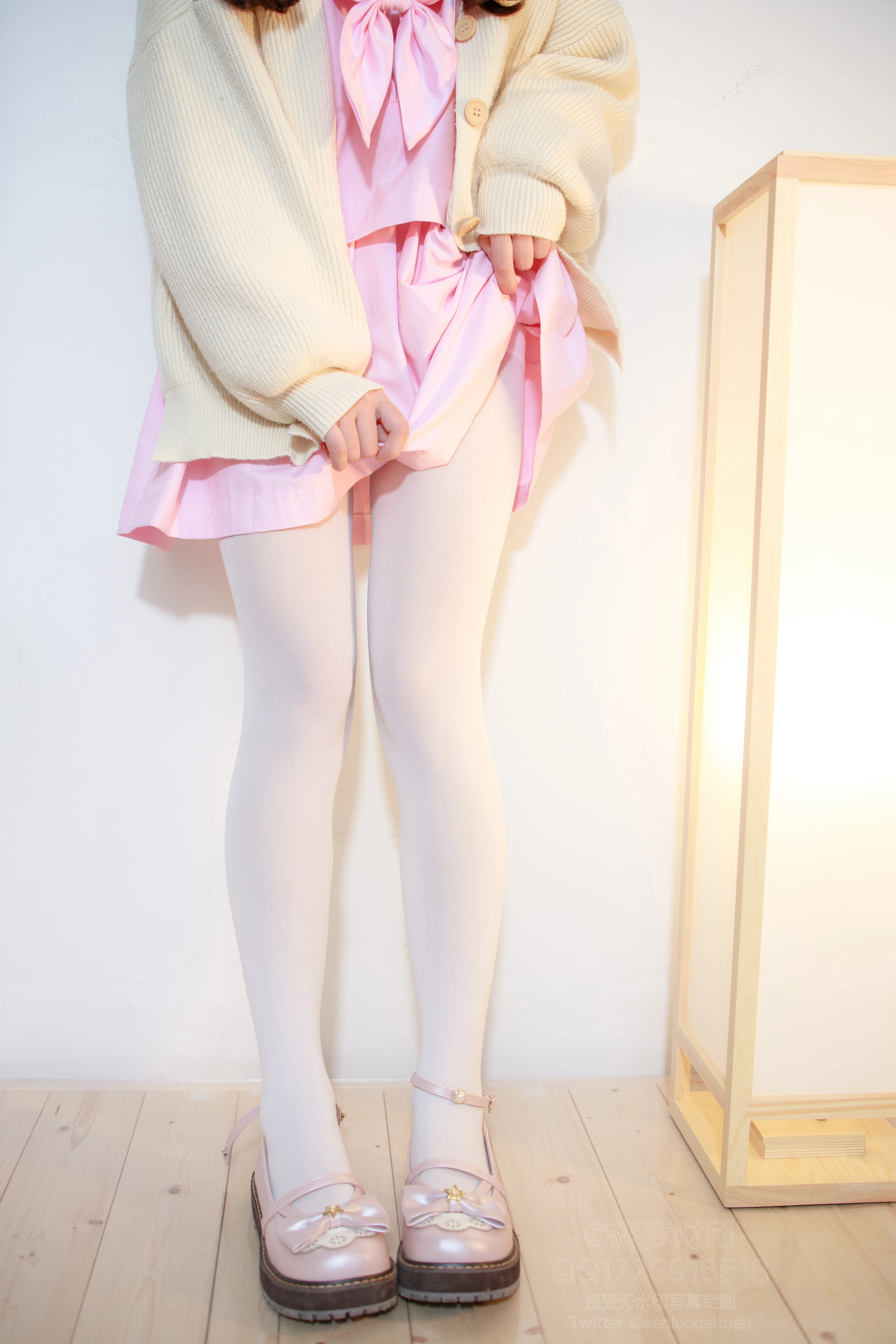 森萝财团 [X-059] 萝莉白丝80D [97P 1V]插图2